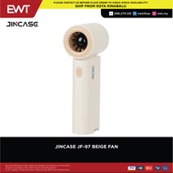 JINCASE JF-97 PORTABLE HAND-HELD FAN (BEIGE) - 100% ORIGINAL
