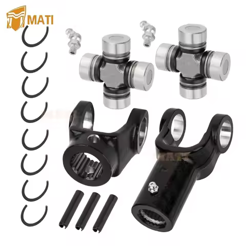 Front Prop Shaft Yoke & U-Joint (2 Side) for Polaris RZR-1000-XP 2014-2018 RZR-1000-XP-4 2014-2023 R
