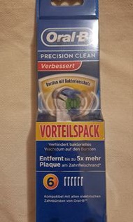 Oral-B Precision Clean EB20-6 精準清潔刷頭 6支裝