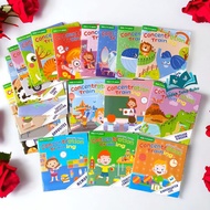 Sticker Book Concentration Training Children's Activity Book Stick Sticker Reusable Sticker Viral Children's Book