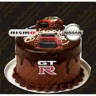 nissan gtr cake topper logo nismo gtr