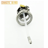 ［DEBUPUSD］Stainless Steel Male Chastity Device with Catheter, Cage,Chastity Belt, Ring,Virginity Lock, Ring A123