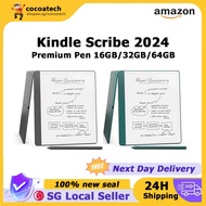 Amazon Kindle Scribe 2024 with Premium Pen 16GB 32GB 64GB | Kindle Scribe 2022 with Basic Pen 16GB