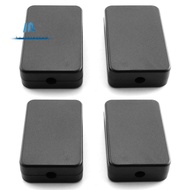 Electrical Junction Box 4PCS Electric Plastic Black Waterproof Project Junction Case 2.16X1.38X0.59 