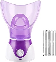 Facial Steamer, Professional Spa Home Face Steamer Warm Mist Moisturizing Face Steamer, Rejuvenate and Hydrate Your Skin - Face Steaming Skincare Deep Cleanse SPA