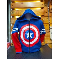 Captain America-Batman-Spiderman Superhero Boys Jacket/Kids Jacket