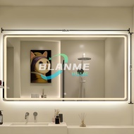 Comes with defogging bathroom mirror large size led mirror bathroom waterproof toilet mirror wall/cermin bilik tidur/cermin panjang dinding/mirror with led light/cermin besar dinding 厕所镜子