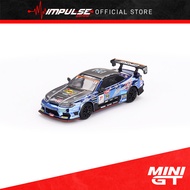 MiniGT 1:64 Nissan Silvia (S15) D-MAX #46 D-MAX Racing 2023 D1 Grand Prix Blister Packaging