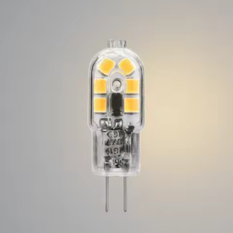 LED MINI G4 AC/DC 12V Low power 1.2W 1.4W 2W 3W high light efficiency strobe free for crystal chande