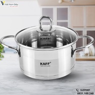 High-quality stainless steel pot KAFF-KF-SST09304 SIZE 18x9cm - Genuine product