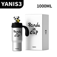 YANIS3 แก้วเก็บความเย็น 2 ชั้น สแตนเลส304 ซับในวัสดุ: สแตนเลส 316 1000ML.