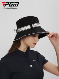 2024new PGM หมวกกอล์ฟปีกกว้างกันแดดหมวกแก๊ปเล่นบอลหูกระต่ายผู้หญิงภายในเข็มขัดดูดซับเหงื่อหมวกชาวประมงก./ แถวหน้า