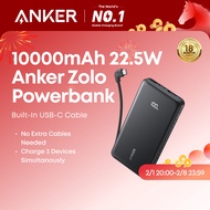 [CCC Certified PowerBank]Anker Zolo Powerbank 10000mAh/20000mAh 22.5W Fast Charging Power Bank with 