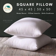 SUITE DREAM Hotel Cushion Inner Throw Pillow Insert Bantal Cushion (45x45cm / 50x50cm)