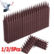 1/3/5Pcs Roof Fence Wall Detachable Bird Spikes Bird Spike Bird Repellent Garden Pigeons Squirrel Pl