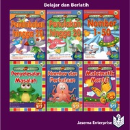 Belajar Dan Berlatih untuk Prasekolah Nombor | Penambahan | Penolakan | Matematik | Penyelesaian Mas