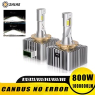 D1S LED Car Headlights Canbus No Error D2S D4S D5S D1R D2R D3R Turbo High Power Auto Bulbs 1:1 Xenon