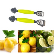 [lzdjlmy1zs] 2Pcs Lemon Zester Grater Juicer Durability Ergonomic Handle Citrus Zester Multipurpose