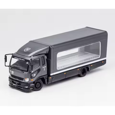 Fuso Fighter Mk2 GCD 1:64 FK 2017 Outriggers Raised Truck limited599 Diecast Model Car