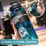3000ML water bottle large small portable water bottle portable water bottle bottle water bottle bott