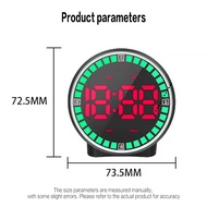 Car HUD Headup Display HUD GPS Digital Speedometer with LED Large Font Display for Car Motor