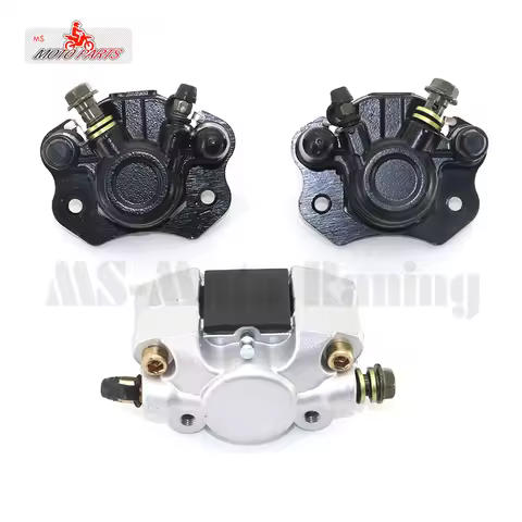 Front & Rear Hydraulic Brake Caliper Kit 50cc 70cc 90cc 110cc 125cc 150cc 200cc 250cc Kid Mini Quad 
