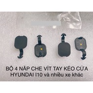 SET OF 4 HYUNDAI GRAND I10 DOOR PULL HANDLE SCREW COVERS