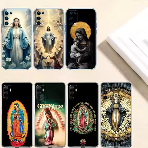TR83 Virgen Maria Transparent Case for LG K22 K30 K40 K40S K41 K42 K50 K50S K51 K51S K52 K61 K62 K71