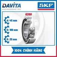 Genuine SKF bearings 6309, 6309/C3, 6309-2Z, 6309-2Z/C3, 6309-2RS1, 6309-2RS1/C3