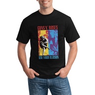 Comfortable Fit Guns N Roses Use Your Illusion Regular Funny T-Shirts Men Wear