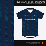 Catalogue 2024 - 006 | Sublimation Jersey, T-Shirt &amp; More Design Template | Adobe Illustrator