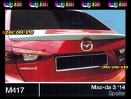 M417 Mazda 3 Fiber Spoiler Body kit Bodykit