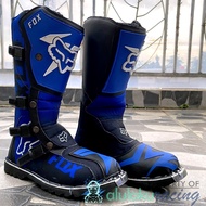 Motocross MX Gen II Fullprint Trail Boots with Front Protector for Adventure Boots - 006