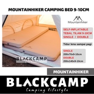 Mountainhiker 3D Sponge 10cm Auto Inflatable Bed Mattress - Khakis Single/Double