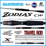 SHIMANO 2020 Zodias ( Baitcasting / Spinning), (Butt Joint) & (Travel Rod) -  Rod Fishing Rod Joran 