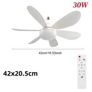 72W Invisible fan light Ceiling Fan Kipas siling Ceiling Fan Light Invisible Fan Light AC Motor 4 Bl