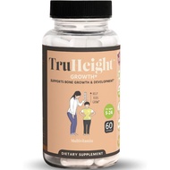 TruHeight 60 Capsules Natural Height Growth for Ages 5+ Kids & Teens - Height Growth Maximizer with 