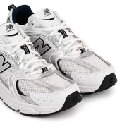 New Balance 530 White Silver Navy