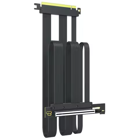 600mm PCIE 5.0 Riser Cable for GPU RTX5090(Ti) RX9070(XT)