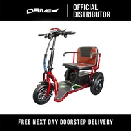 Drive Mini Electric Wheelchair 48V 12Ah 3 Wheels PMA Personal Mobility Aid pmd LTA approved Max 10kmh