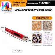 [6MM-16MM] JG DIAMOND CORE DRILL BIT HOLE MAKER SAW DRILL BIT FOR MARBLE GRANITE GLASS TILE CERAMIC 