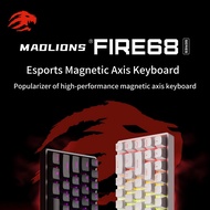 MAD FIRE68 | Gaming Mechanical Keyboard | Magnetic Switch | 8KHz Return | Rapid Trigger | 0.125ms De
