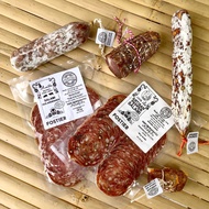+/- 1 kg assorted salami cold cuts ไส้กรอกหมู saucisson cured ham.