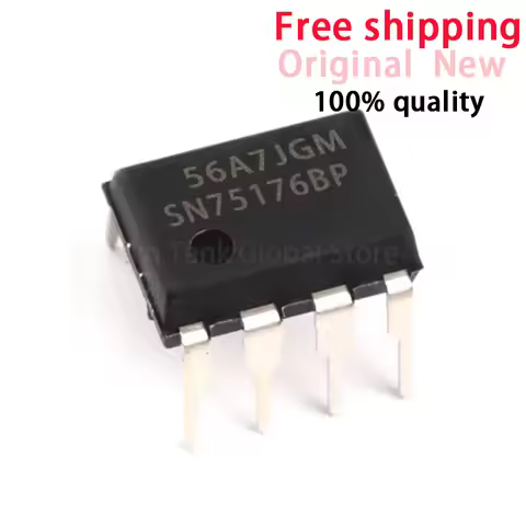 10-100Pcs SN75176BP SN75176 75176 DIP8 IC In Stock Wholesale