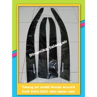Car gutter HONDA Accord Cm5 2003-2007 slim flat flat flat