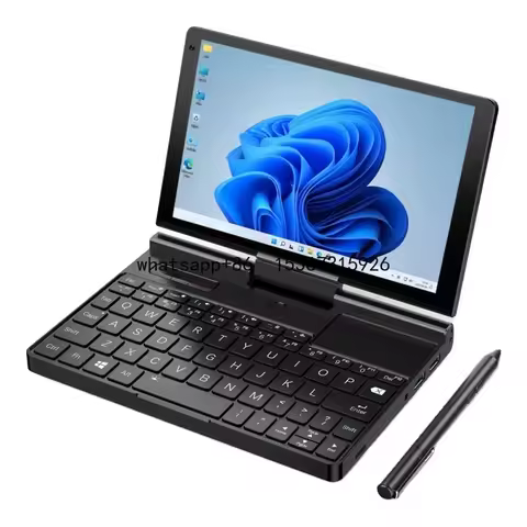 Latest GPD Pocket 3 Mini Laptop 8.0 Inch 16GB+1TB Win10 Home I7-1195G7 Quad Core Gaming Laptop Compu