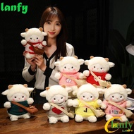 LANFY Little Sheep Plush Toy Kids Toys Stuffed Animal Toy Plushie Dolls Sweater Sheep Wears Clothes 