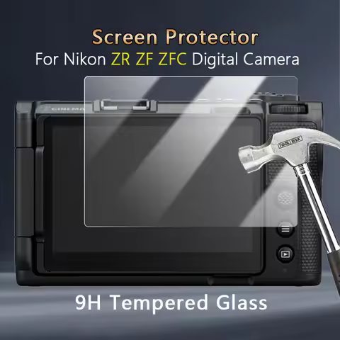 For Nikon ZR Z9 Z8 Z7 Z6 Z5 Z30 Z50 II ZF ZFC Camera Clear Slim 2.5D Anti-Scratch 9H Tough Tempered 