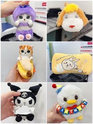 回覆有限額睇最後一圖落單🏦文盲不要買‼️價目看下文🤝日本mofusand水果公仔  mofusand水果貓公仔 藍莓貓公仔香蕉貓公仔、日版哈爾移動城堡狗公仔掛飾（細）、日本東京迪士尼生日唐老鴨公仔、暗