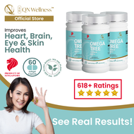 [Super Value Pack] QN Wellness - Omega Tree - 100% Plant Based - 60 Capsules x 3 Boxes